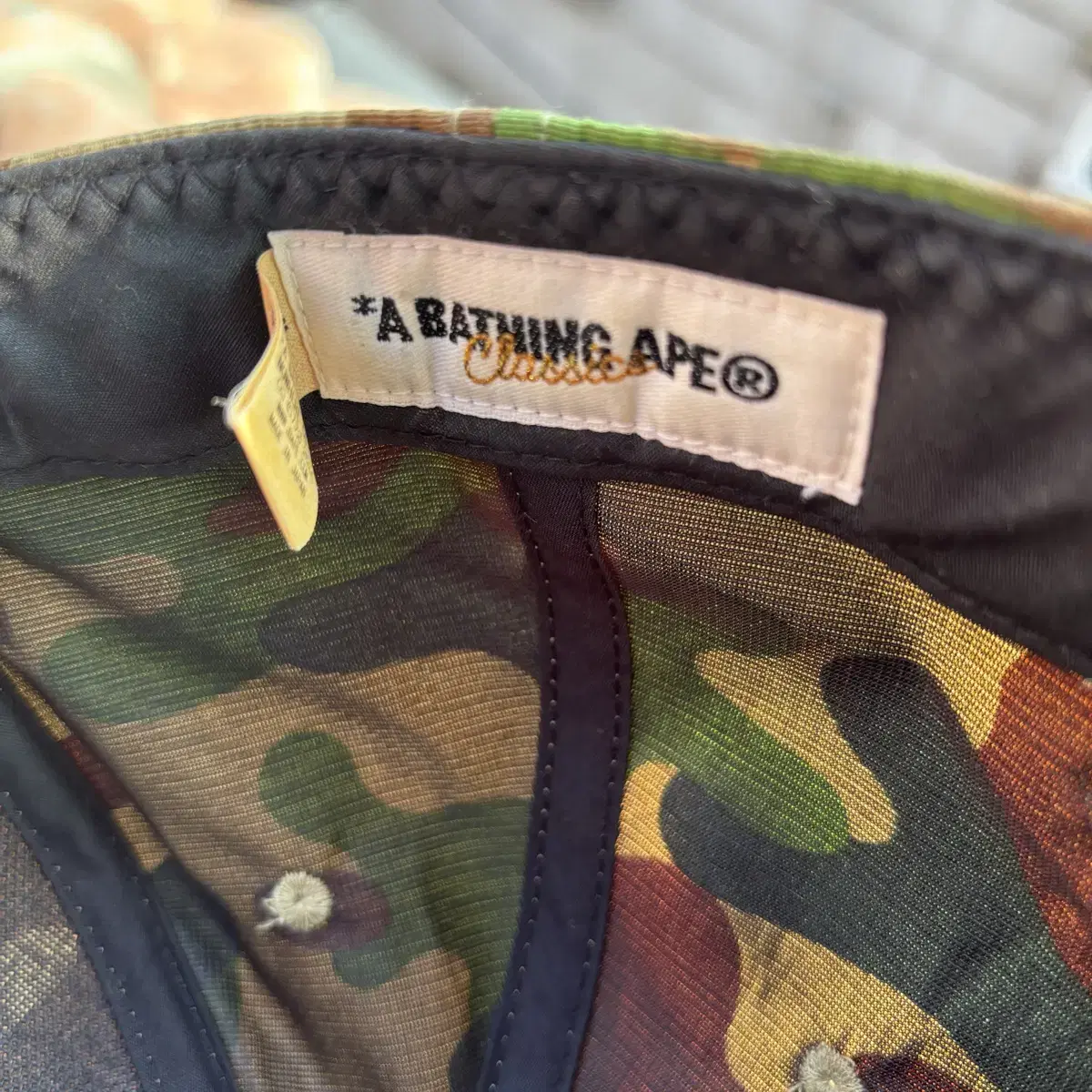 Bape 베이프 ASKNA 2273 카모 볼캡