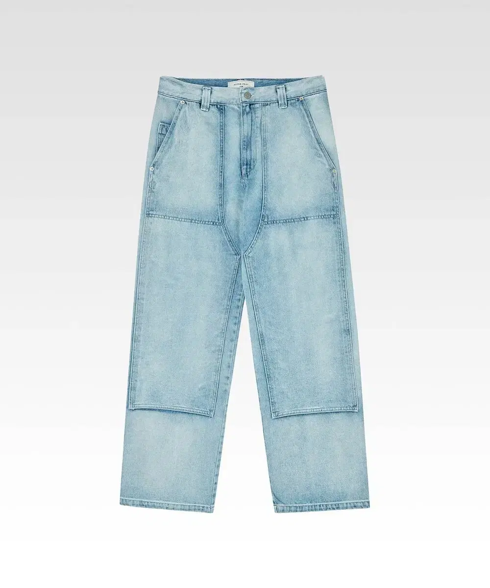 After-Fray Wide Carpenter Denim Large (L)