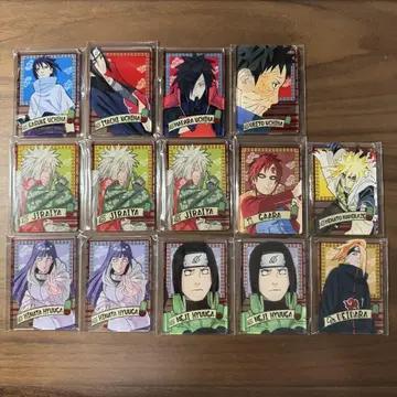 NARUTO 스테이터스 카드 컬렉션 세트