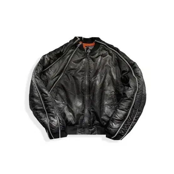 RFUGEE FADED FACTORY BOMBER JACKET