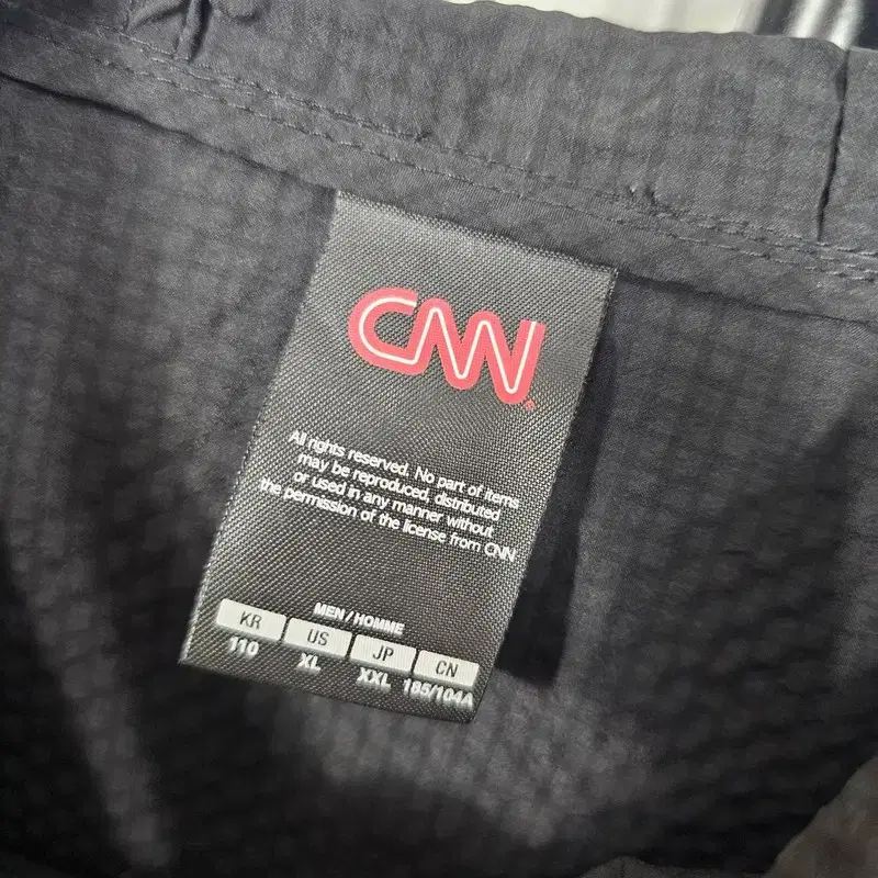 CNN 바람막이 XL