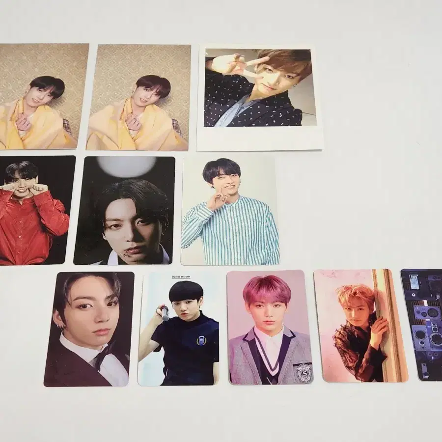 12장 방탄 정국 공식 포카 bts jungkook photocards