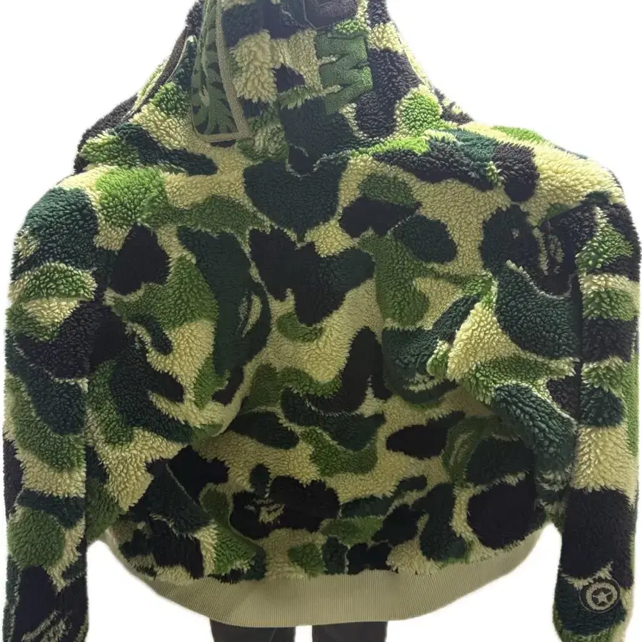 [BAPE] 베이프 abc 카모 샤크 풀집업 후디 XL