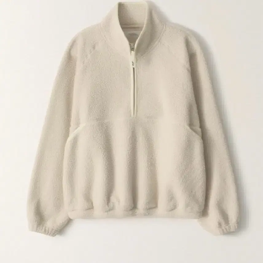 낫띵리튼 woolly fleece pullover 플리스 아이보리 무배