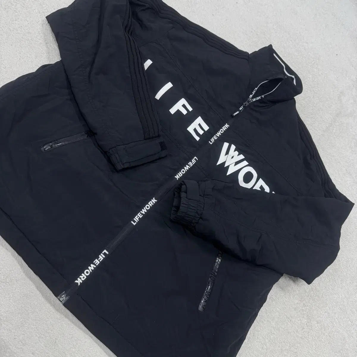 [Genuine, M] Lifeworks Men's Black Jacket. a9