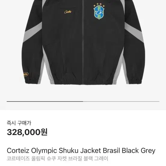 Corteiz Olympic Shuk Jacket Brasil Black