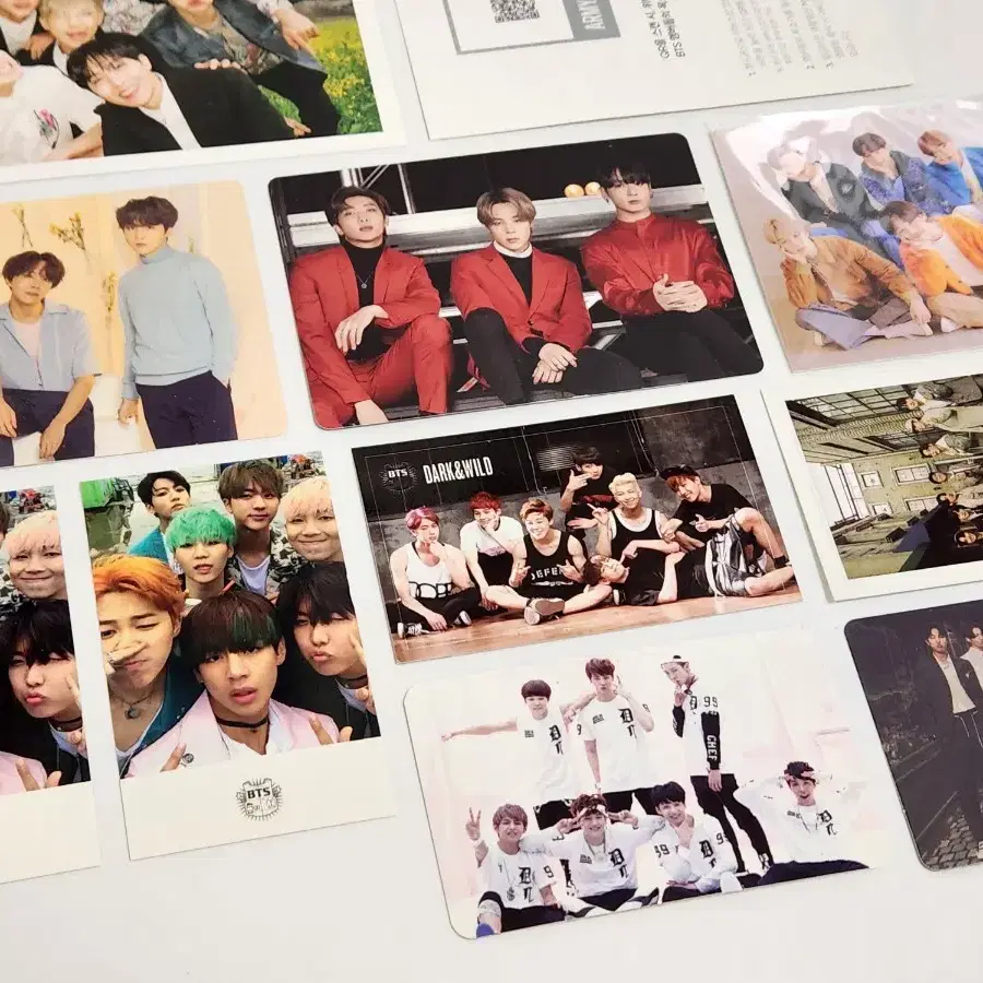 13장 방탄 단체 유닛 포카 bts group photocards