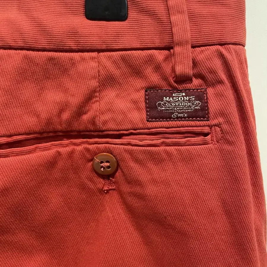 MASONS CLOTHING New York Red Pant