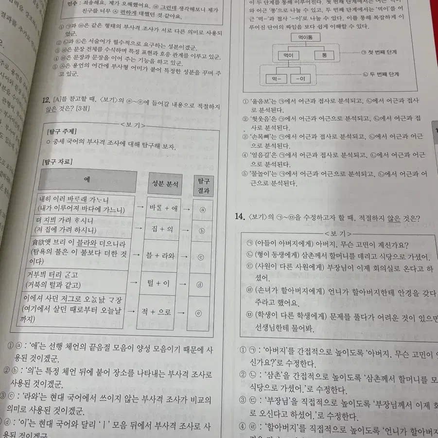 빨더텅 고2 국어 영역 기출 모의고사.마더텅