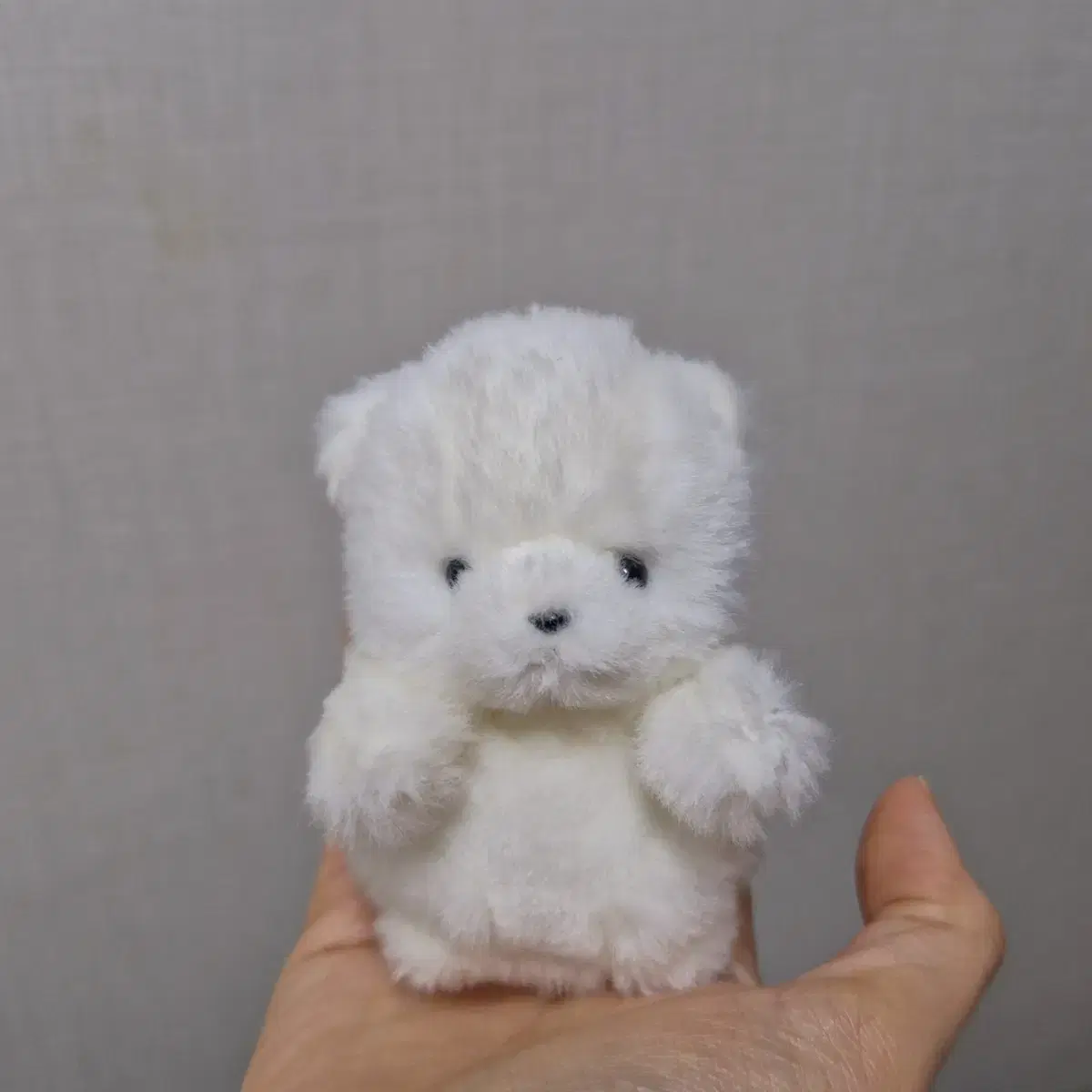 조이풀 곰 백곰 인형 키링