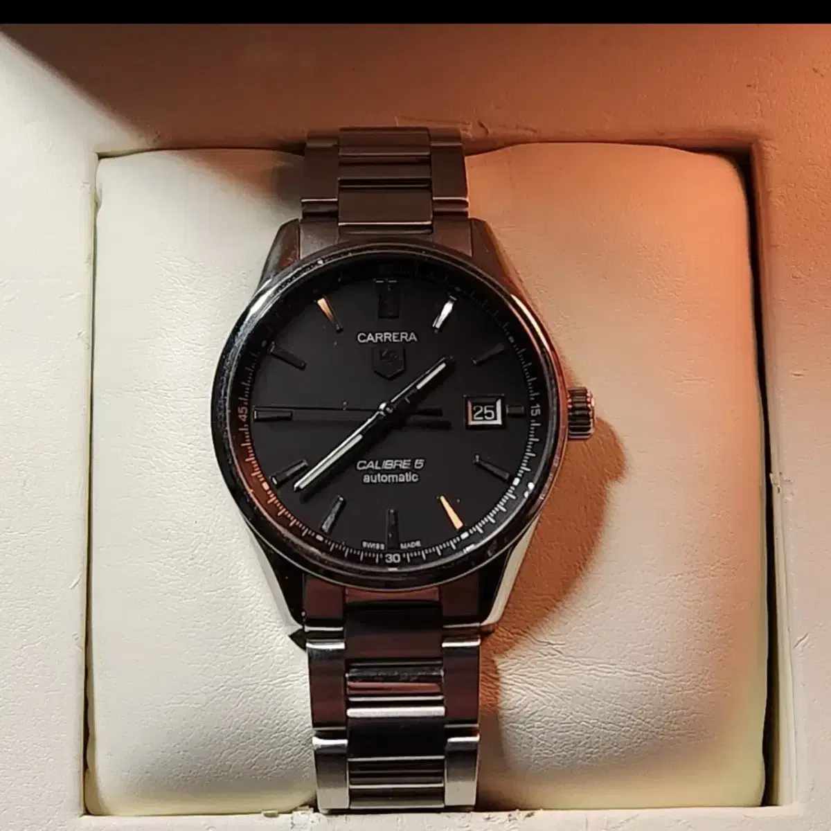 태그호이어 까레라 데이트 39mm