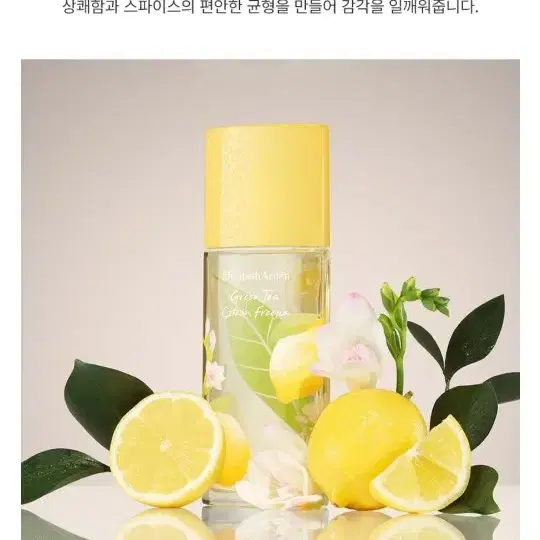 엘리자베스아덴 그린티 시트론 프리지아 오 드 뚜왈렛 100ml 미개봉