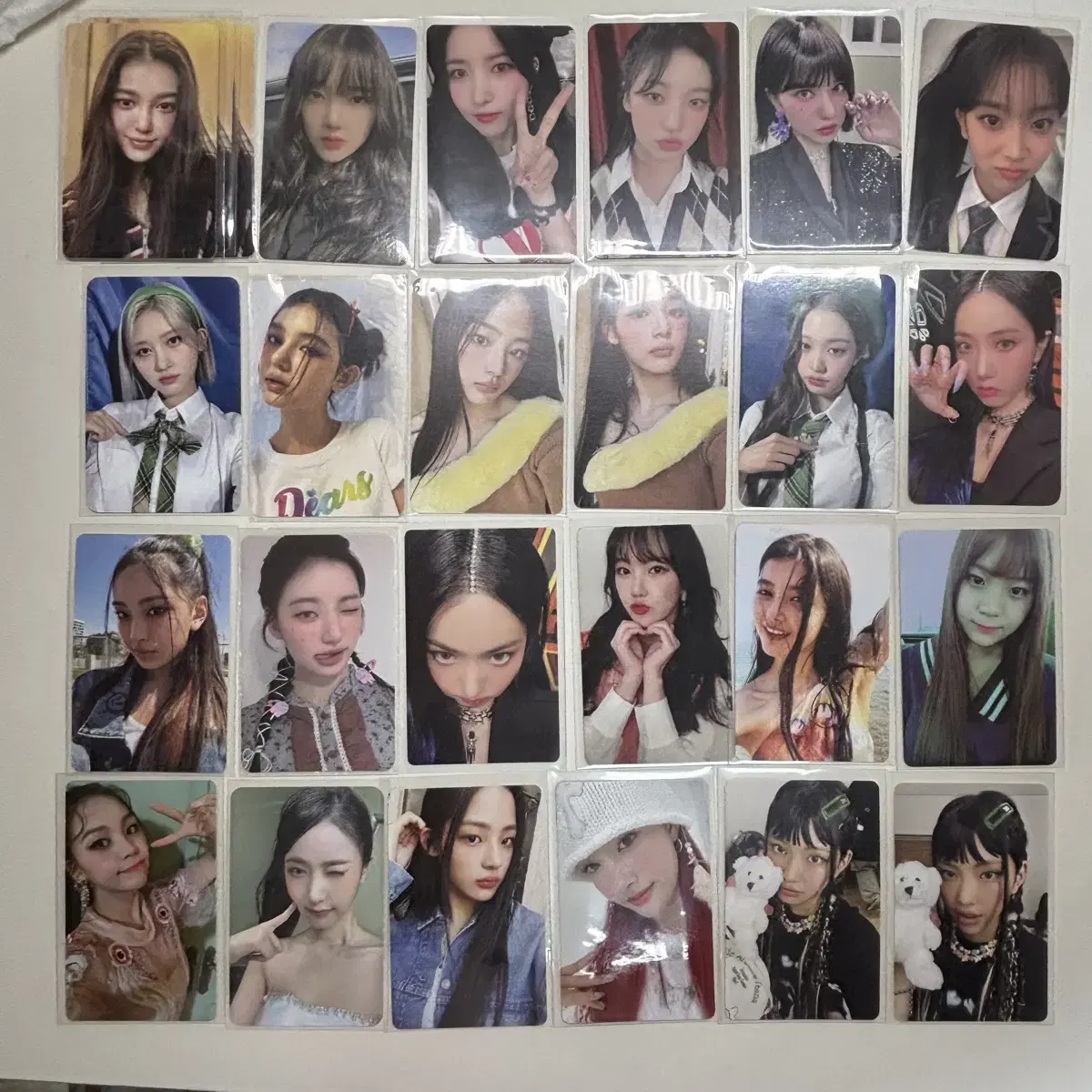 아이브 뉴진스 비비지 에스파 엔믹스 스테이씨 등 여돌 미공포 급처 일괄