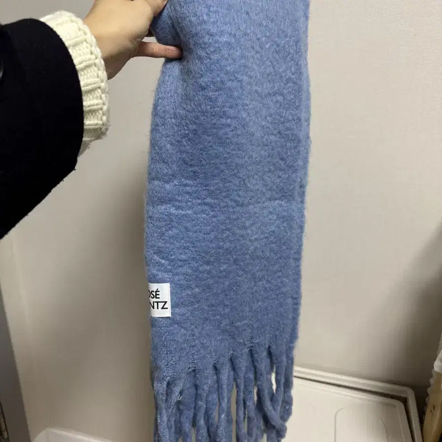 로제프란츠 Wide Long Muffler [Blue]