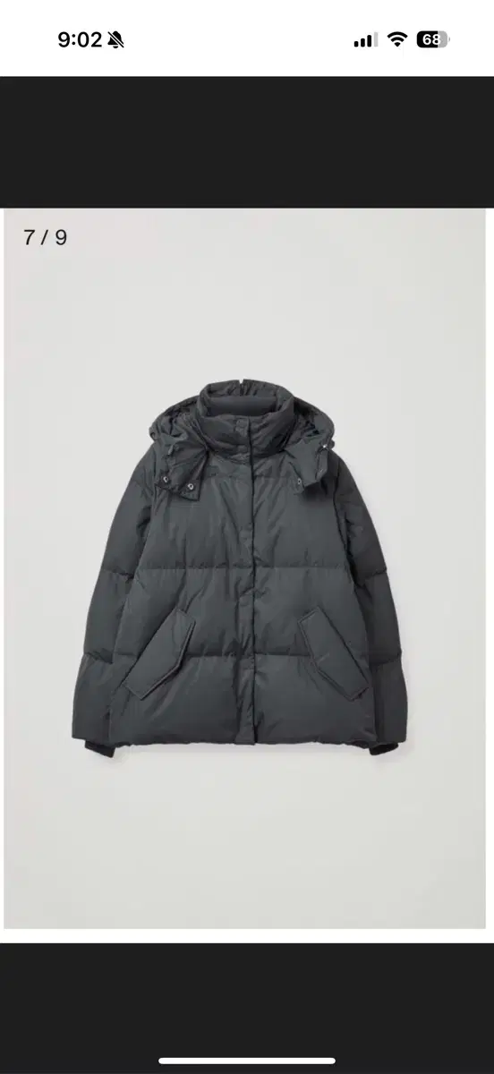 cos COS Short puffer jacket s