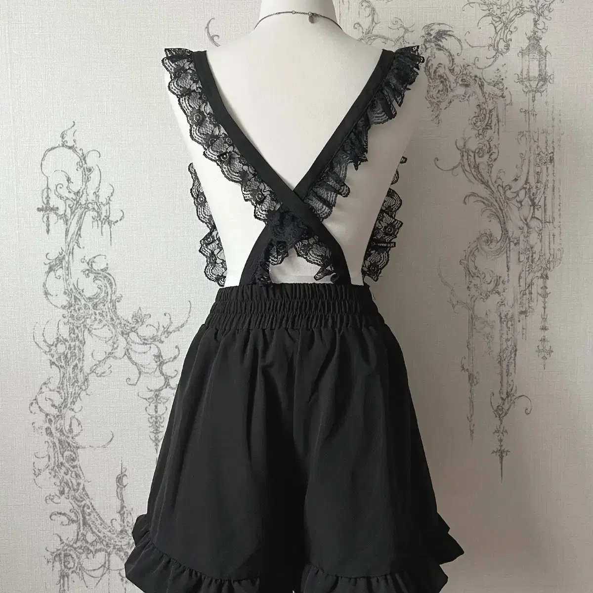 lace corset overall