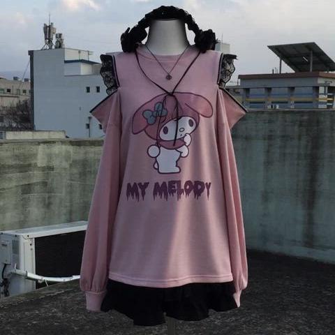 my melody lace long sleeve