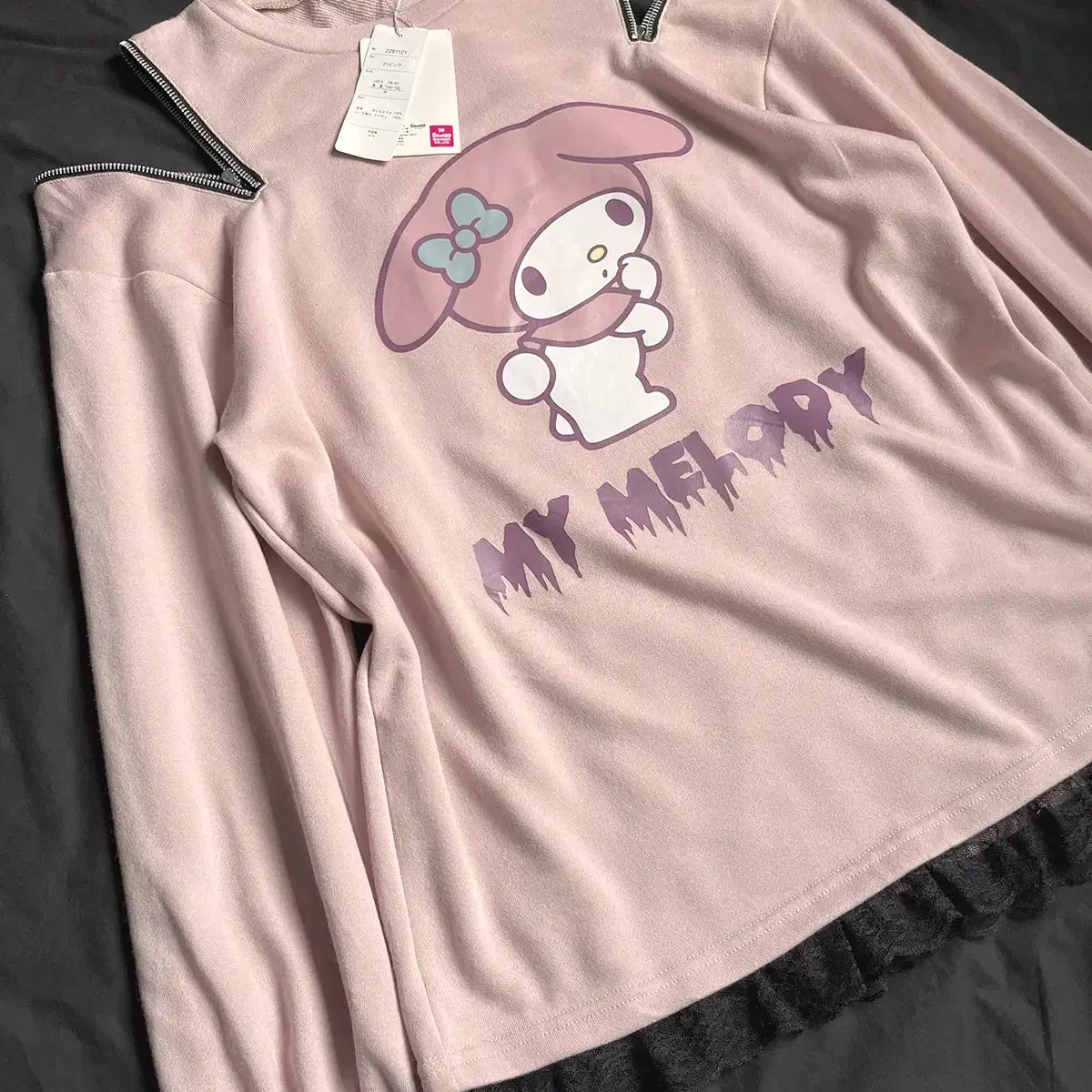 my melody lace long sleeve