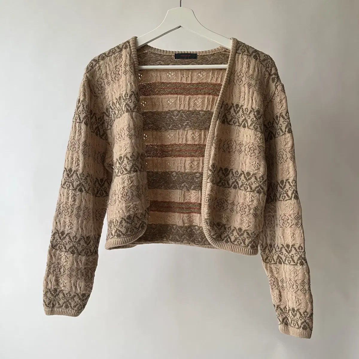 PORT BLAIR wool cardigan