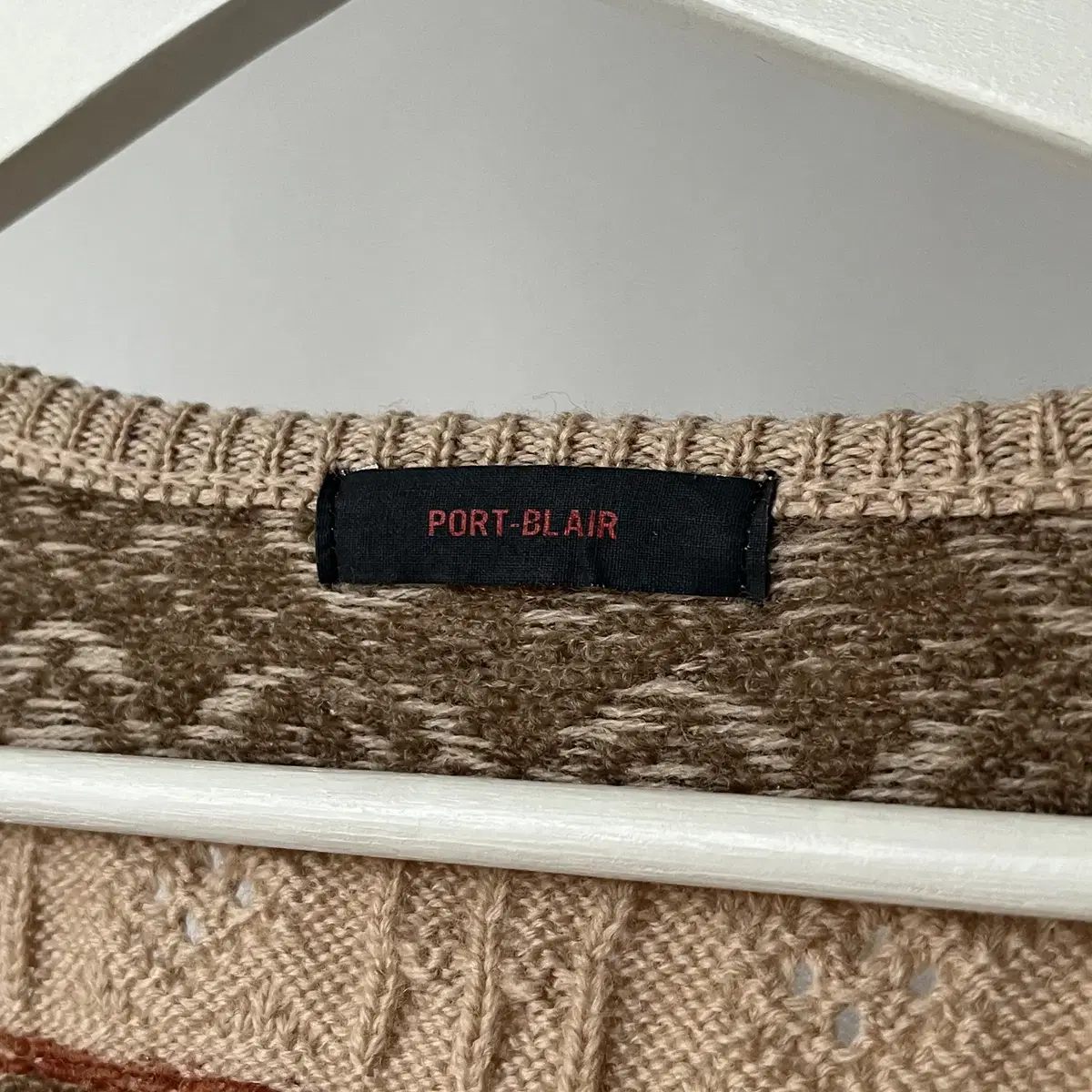 PORT BLAIR wool cardigan