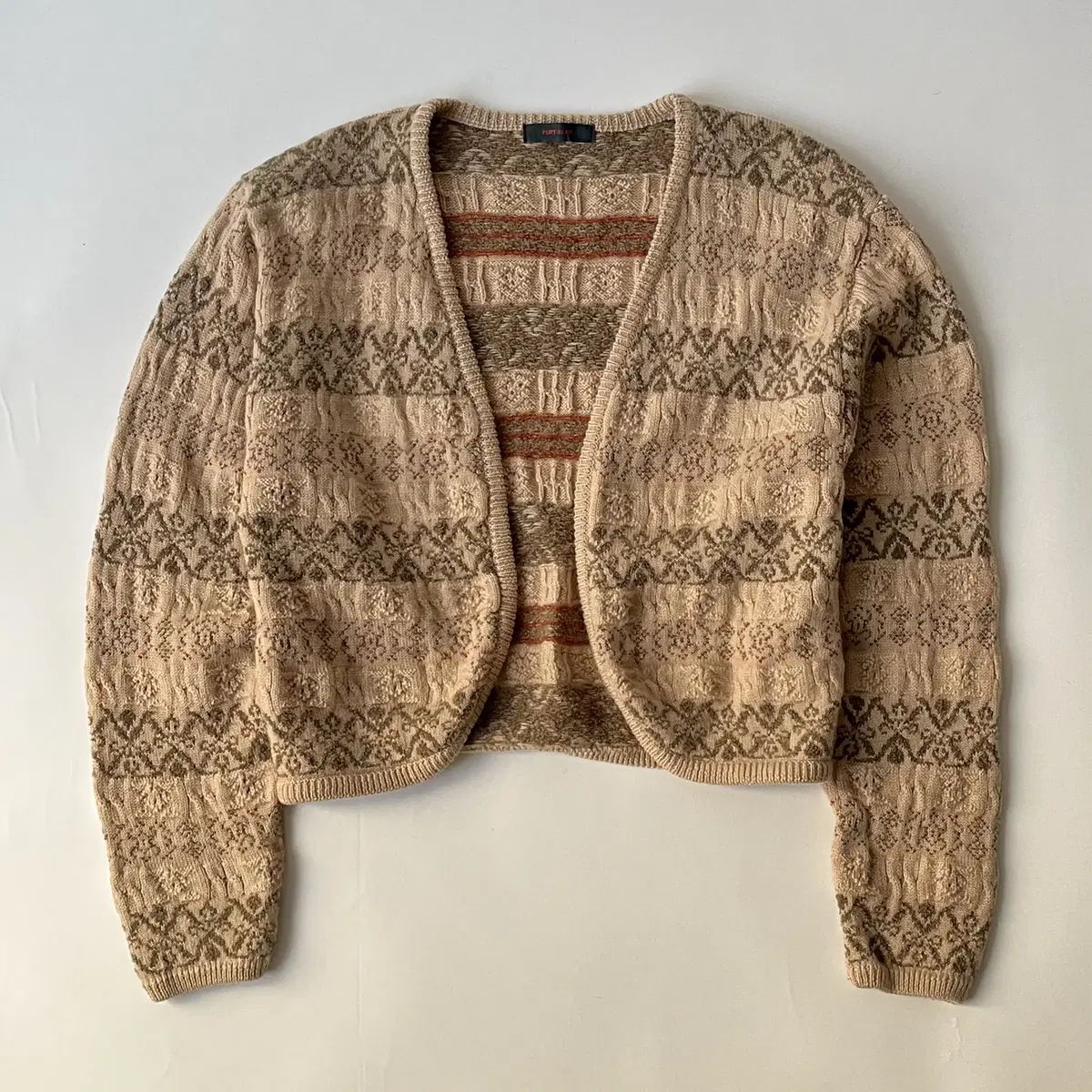 PORT BLAIR wool cardigan