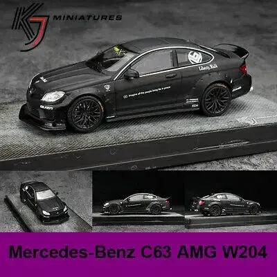 다이캐스트  kj  LBWK C63 무광블랙 1:64   1/64