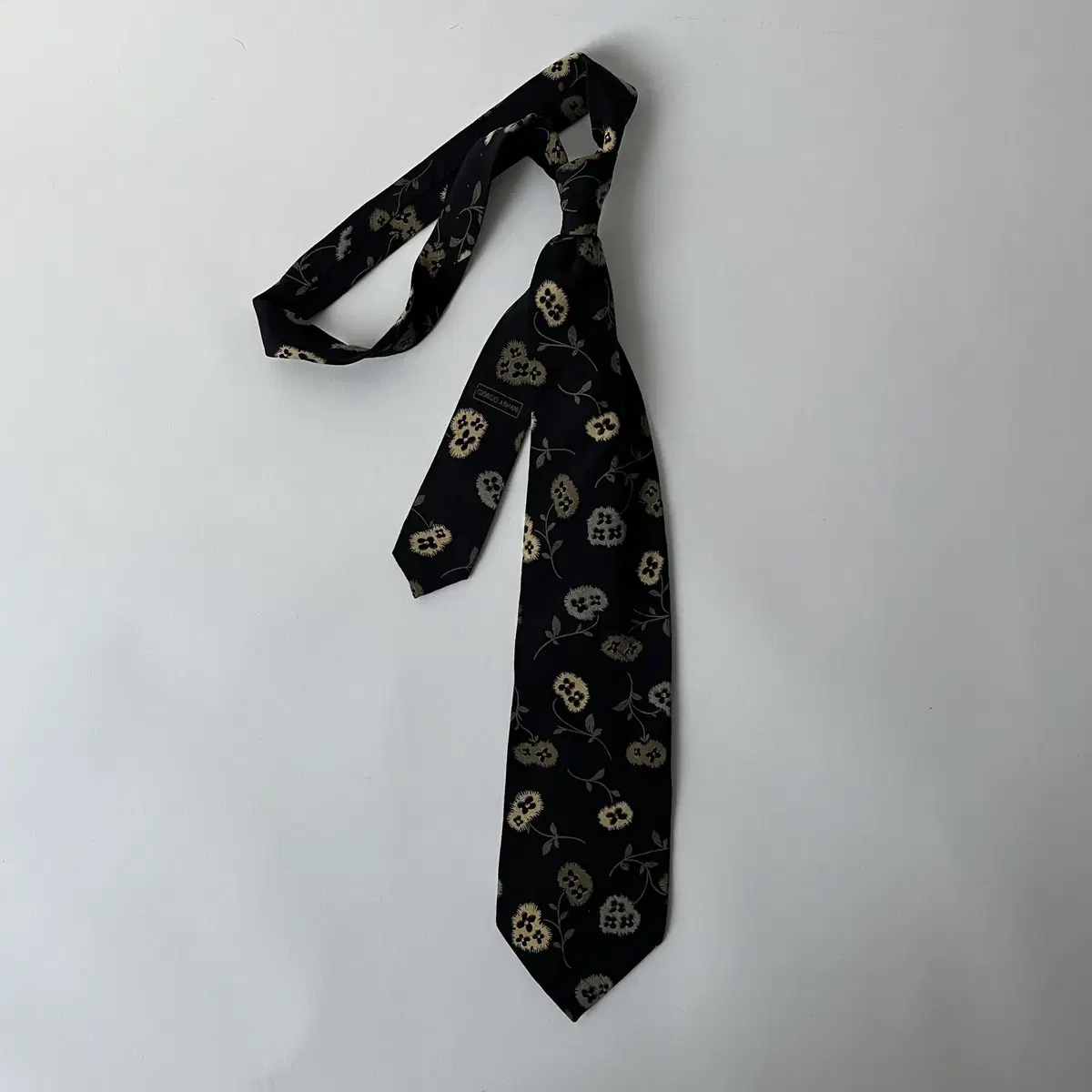 GIORGIO ARMANI 80's cravatte silk tie