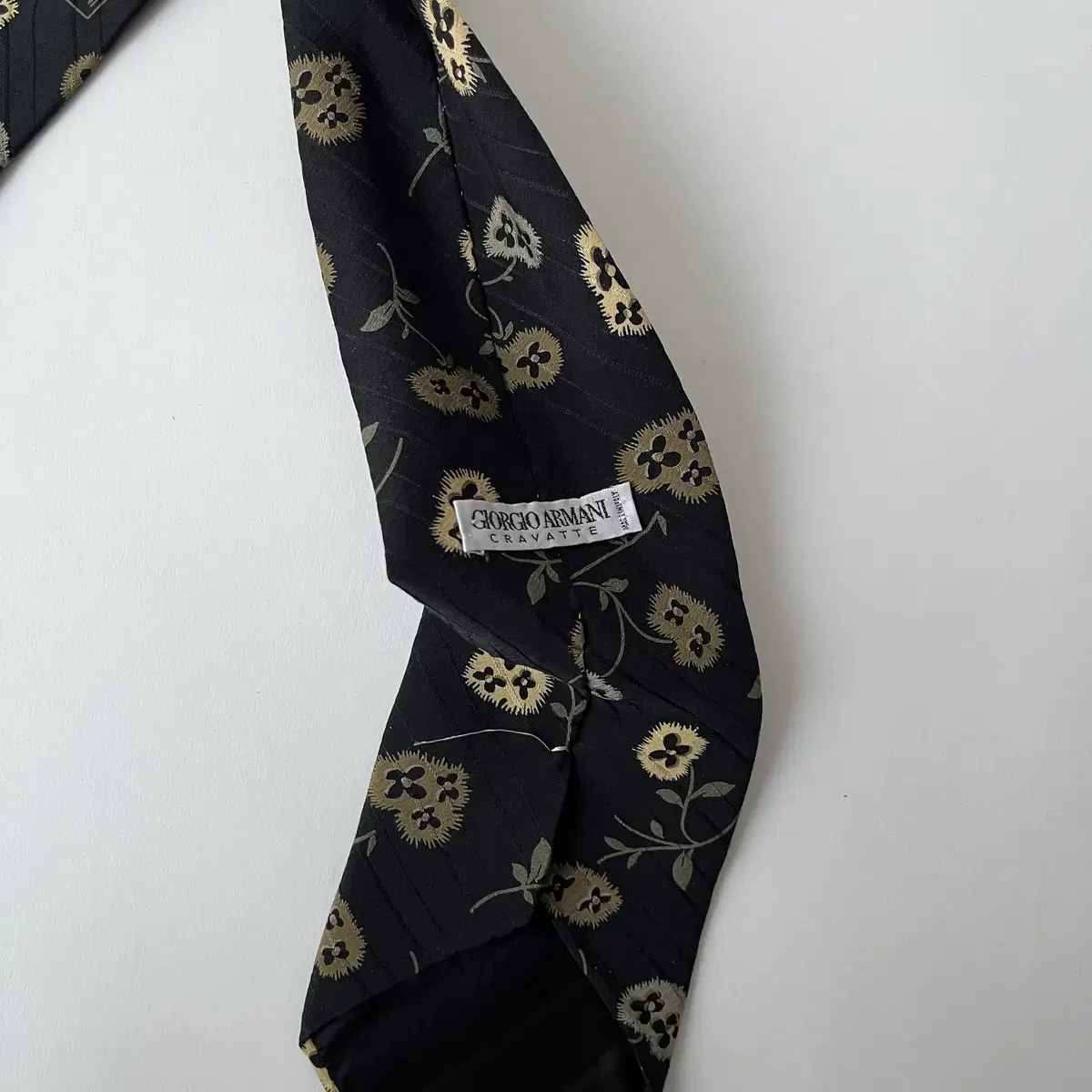 GIORGIO ARMANI 80's cravatte silk tie