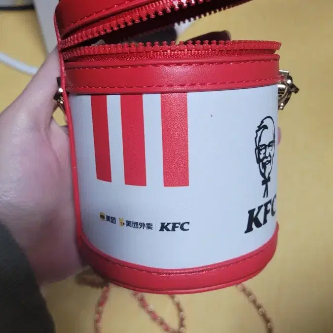 중국 KFC 입점 9주년 미니백