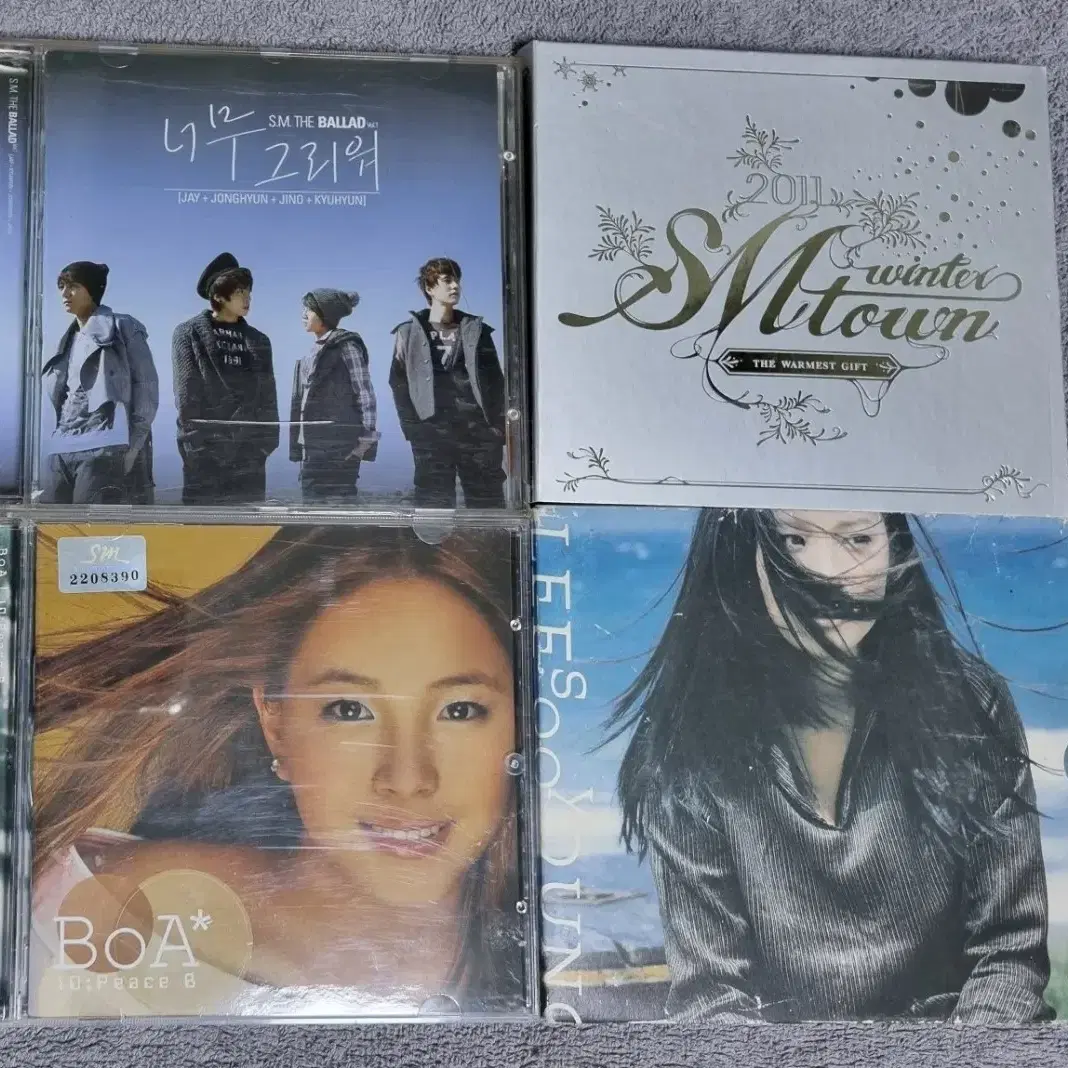 CD SES 코요태 보아 이수영 SMTOWN 발라드