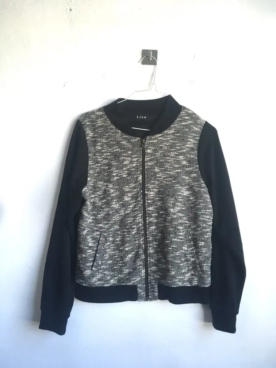 jpn vintage black Boca pearl zip-up