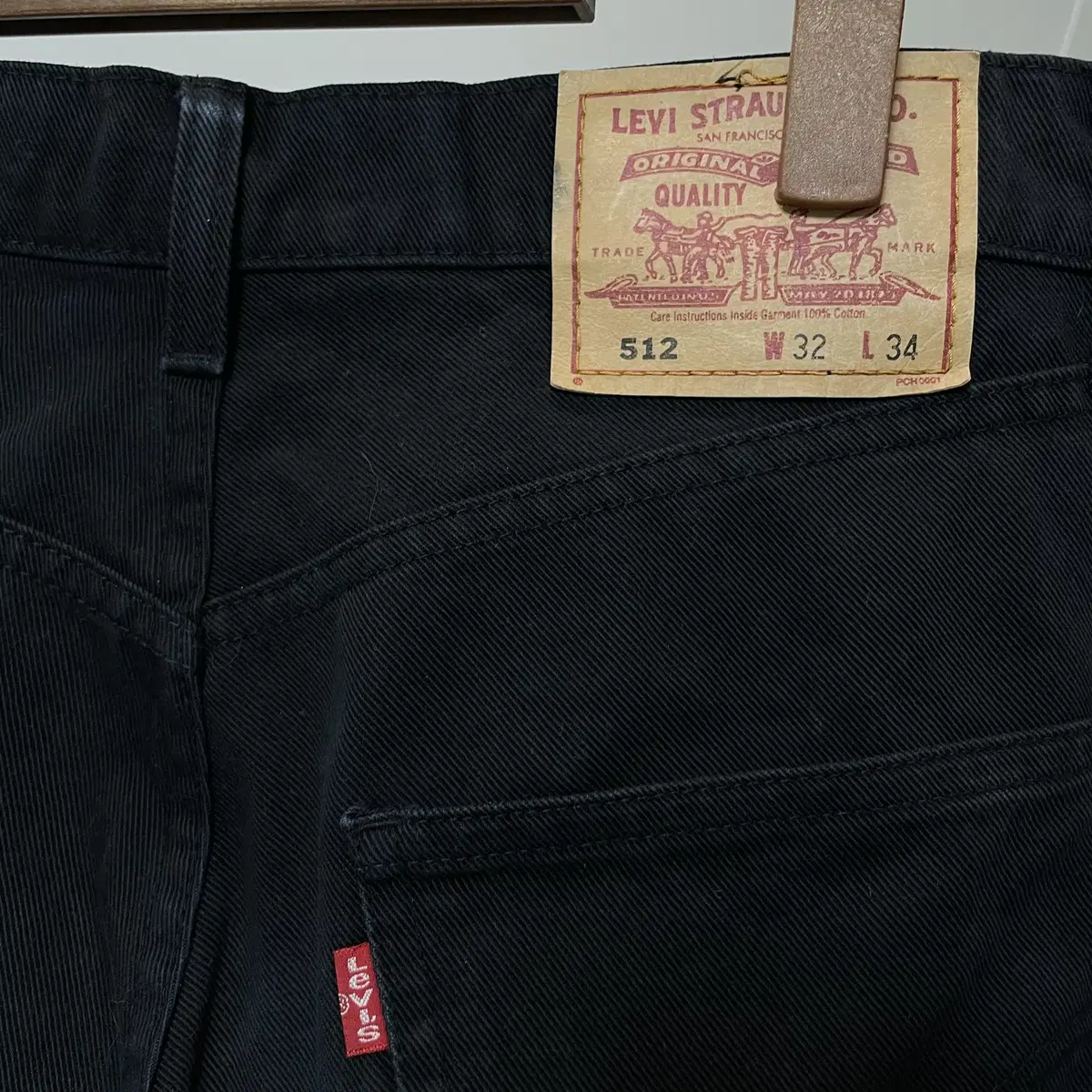 (30-31) Levis 512 jpn 일본판 블랙진