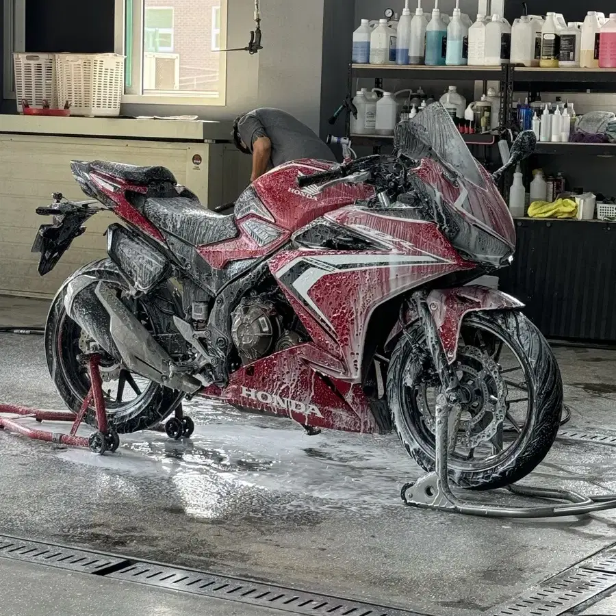 Cbr500r 21년식 키로수1만5천대