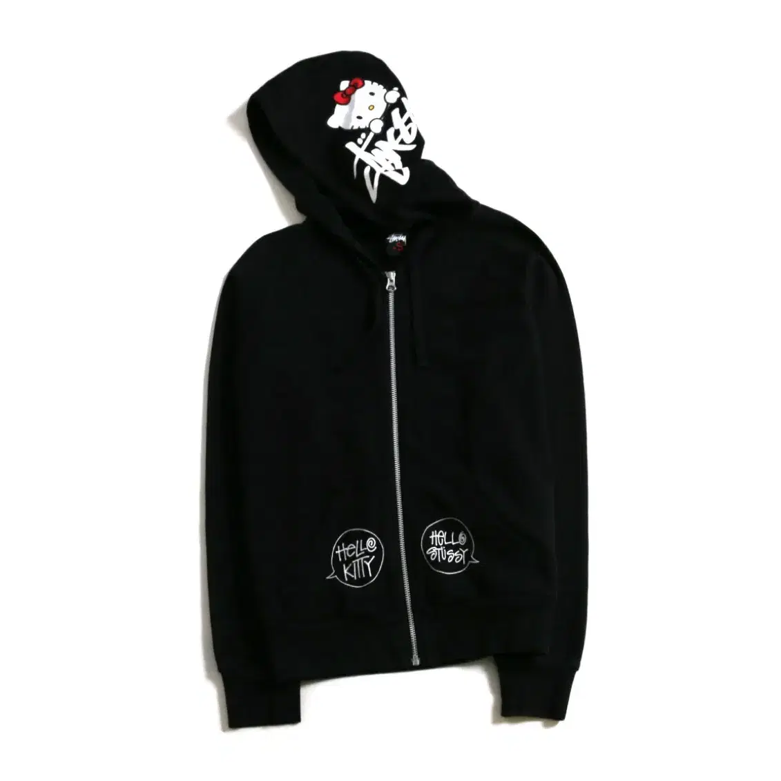 Stussy 스투시 헬로키티 콜라보 후드집업 S