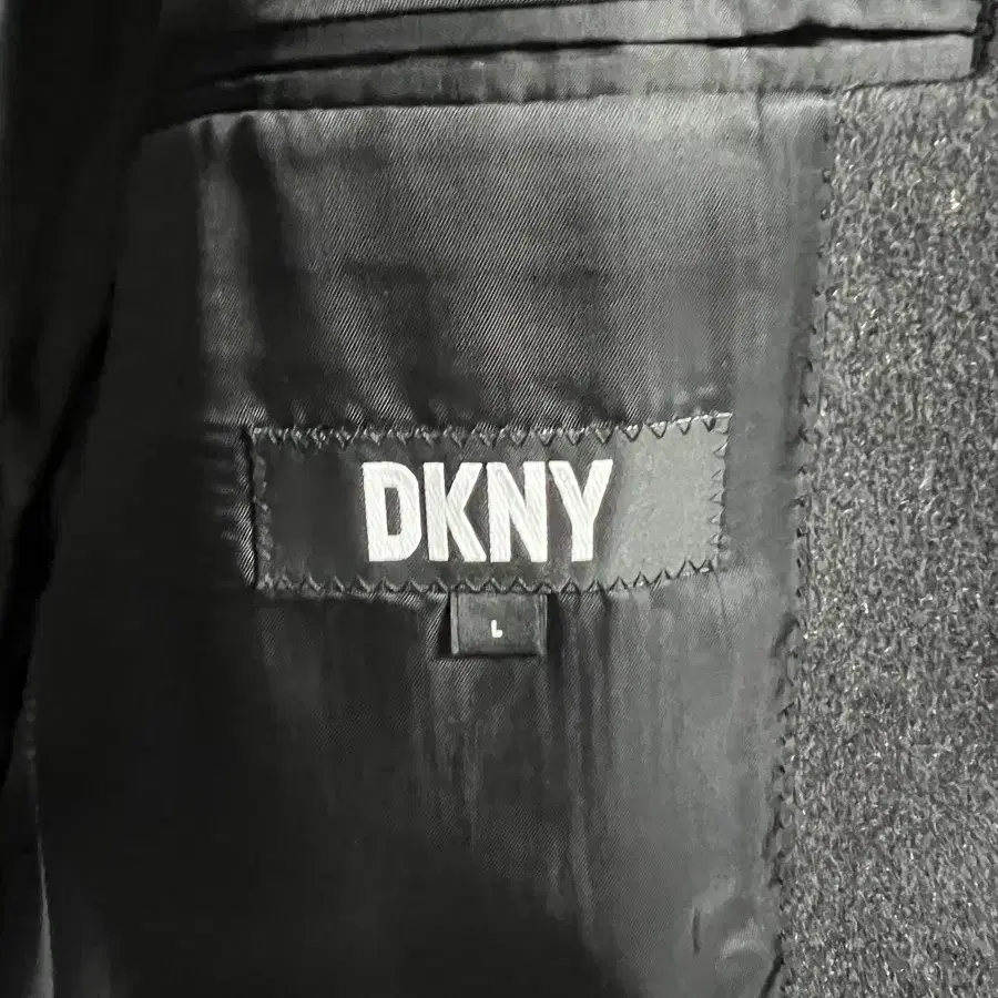 DKNY 캐시미어 자켓 그레이 L사이즈