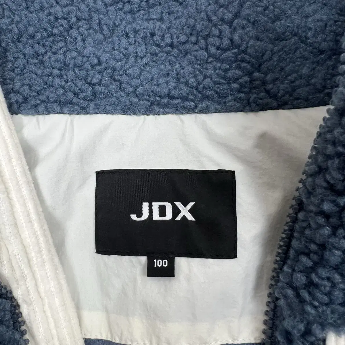 JDX 2023 남성 부클 플리스 풀집 베스트 100