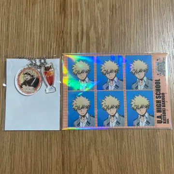 바쿠고 카츠키 증명사진 씰 유에이 고교 오픈 스쿨 & 2줄 참