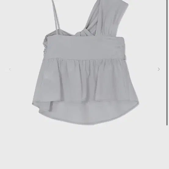 버뮬라 burmula SILKY TWISTED TOP (GREY)