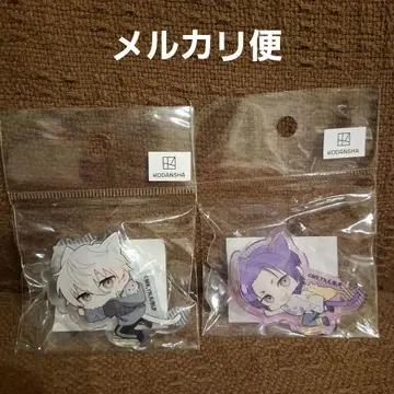 블루록 아크릴 클립 히츠키냥 ver. 나기레이왕 세트