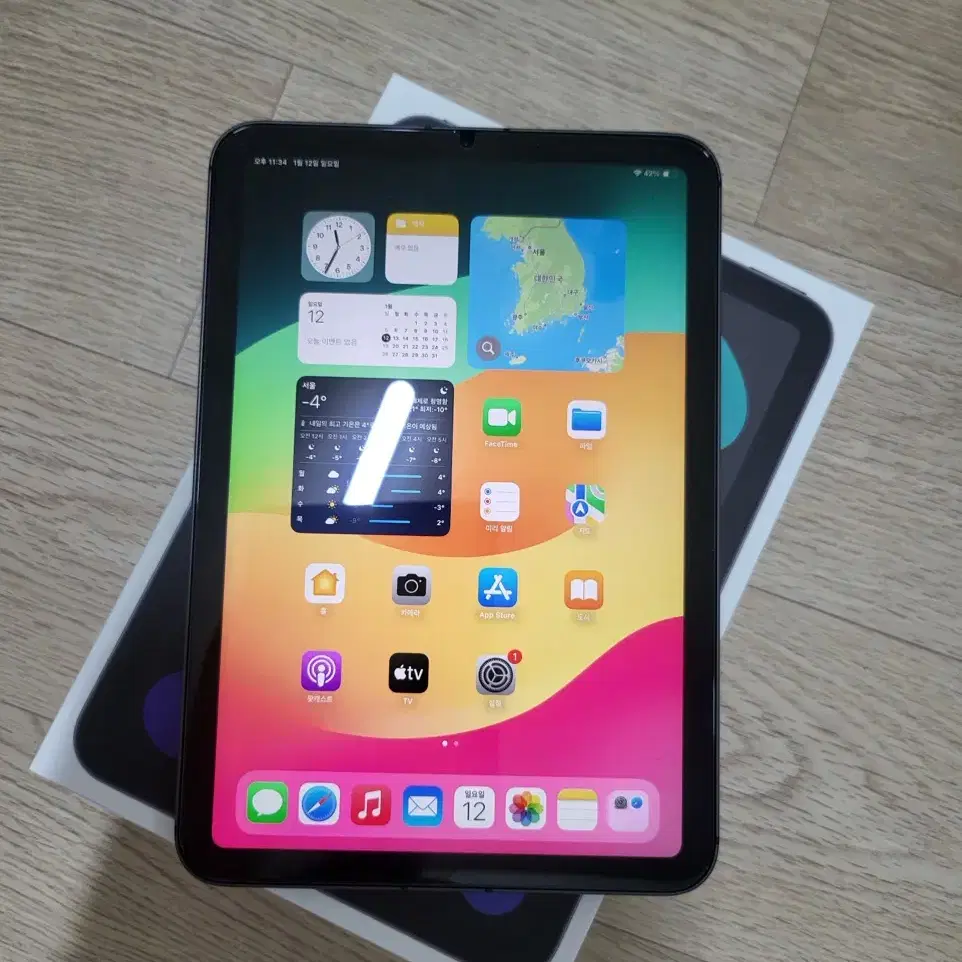 [깨끗]iPad mini6(64gb WIFI+Cellular)+애플펜슬2