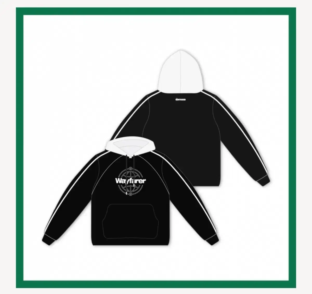 lee changsub solo (The wayfarer) hoodie