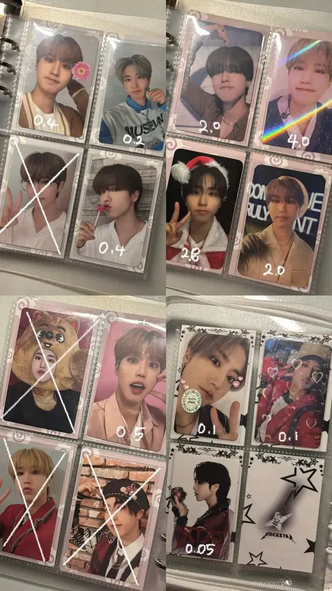 photocard straykids unreleased photocard skz han lee youngbok Lee Know Hwang Hyunjin Seungmin