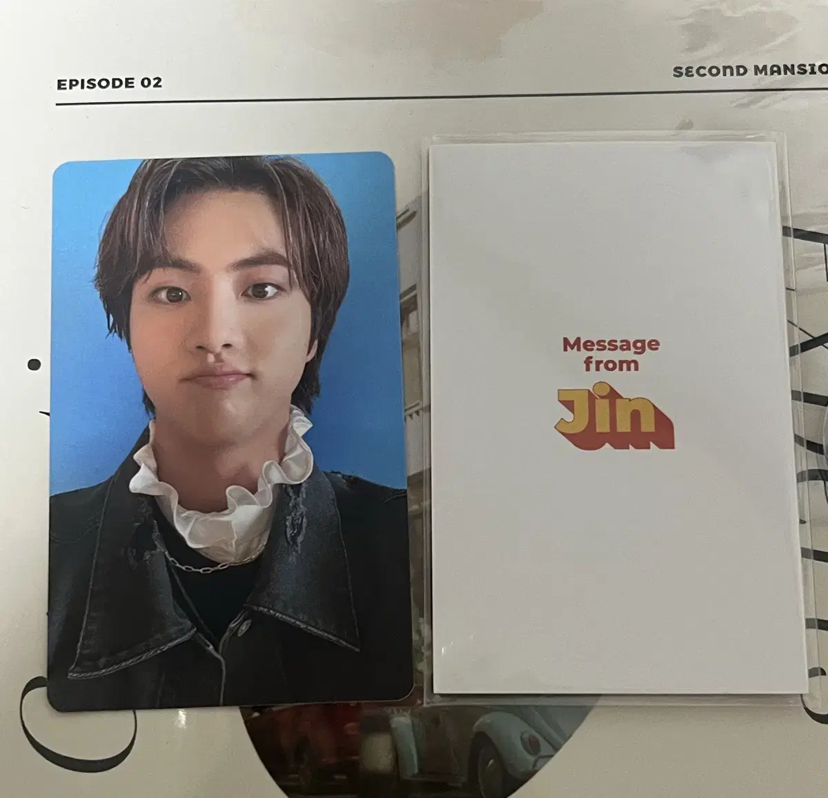 일괄) 방탄 버터 크림 석진 포카 메세지카드