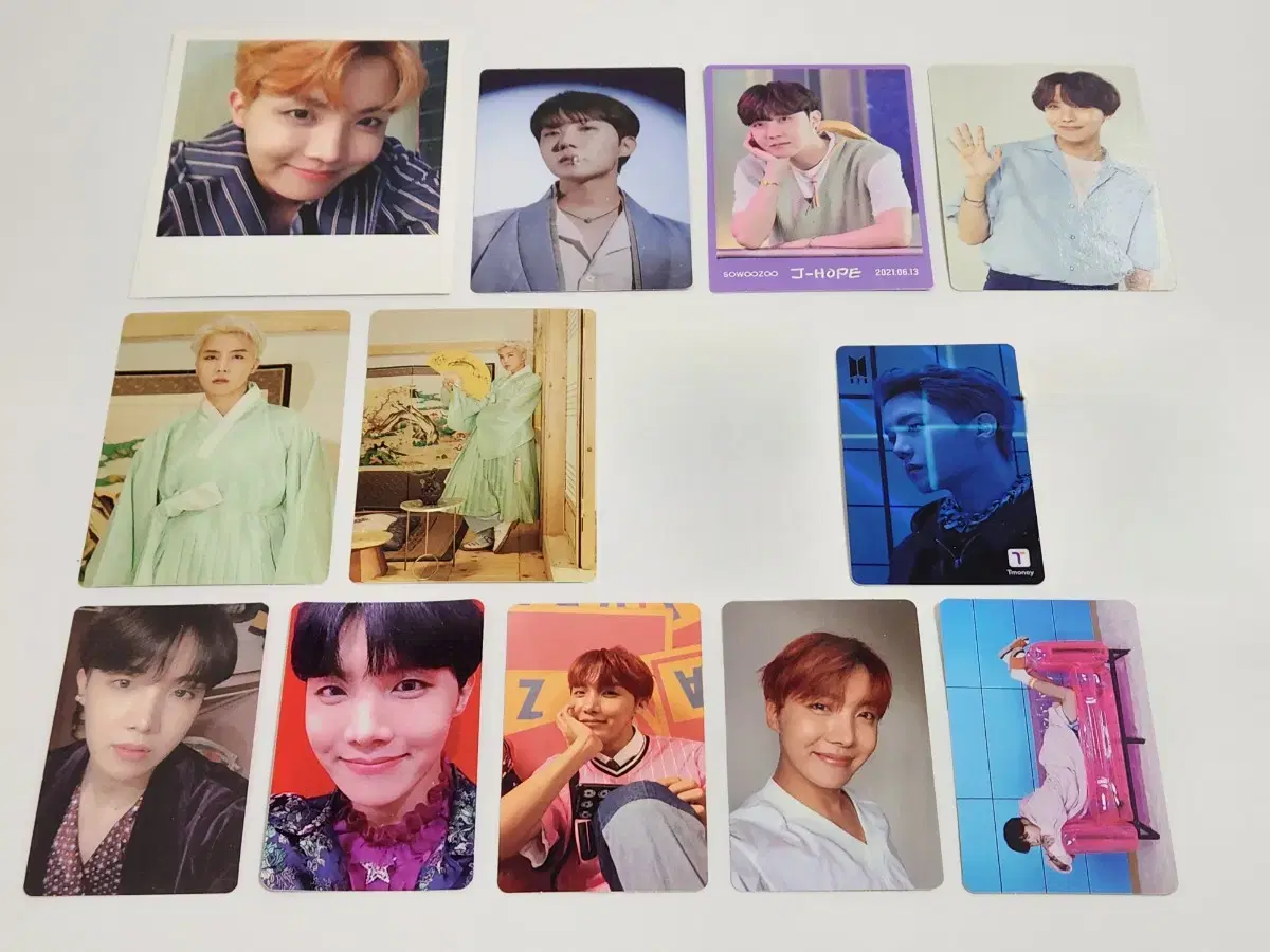 14장 방탄 제이홉 호석 공식 포카 bts jhope photocards