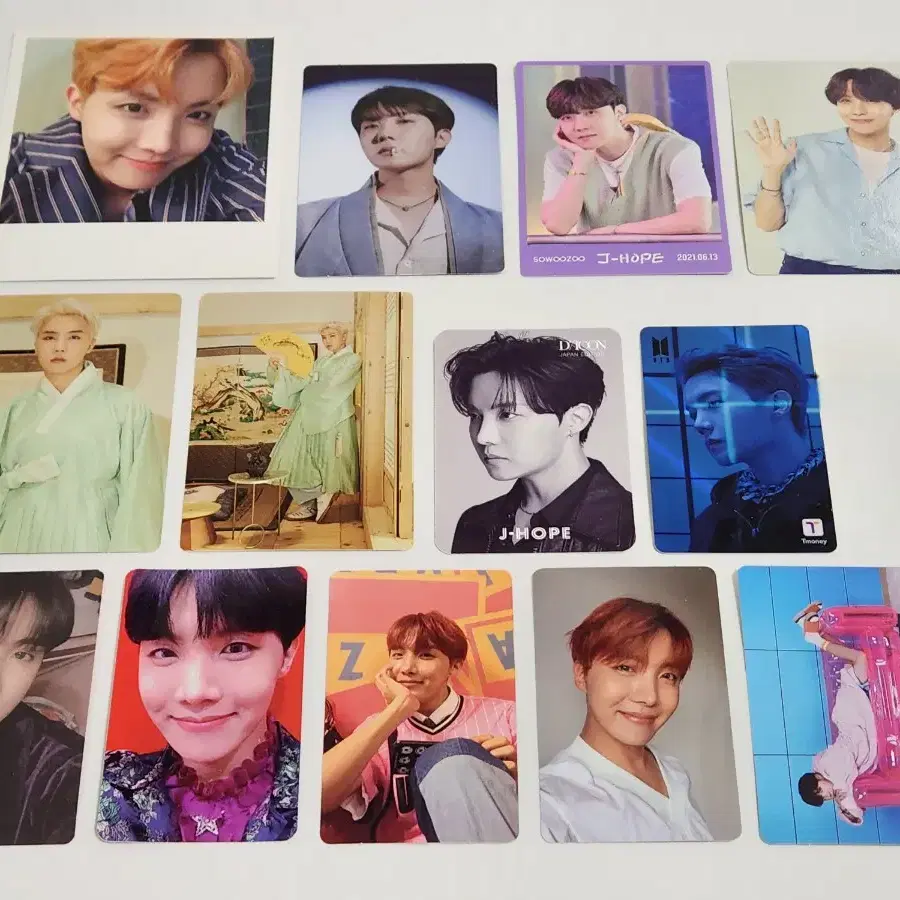 13장 방탄 제이홉 호석 공식 포카 bts jhope photocards