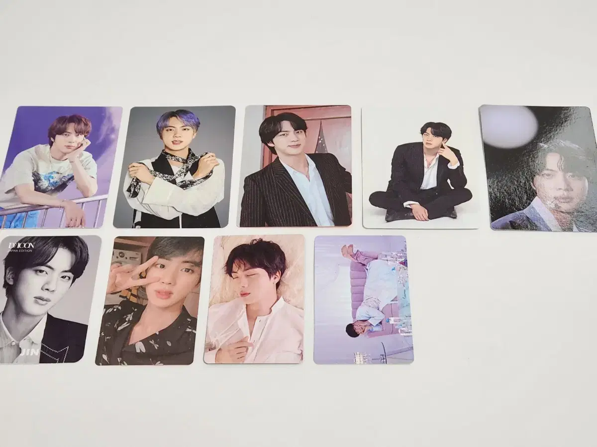 9장 방탄 석진 공식 포카 bts jin photocards