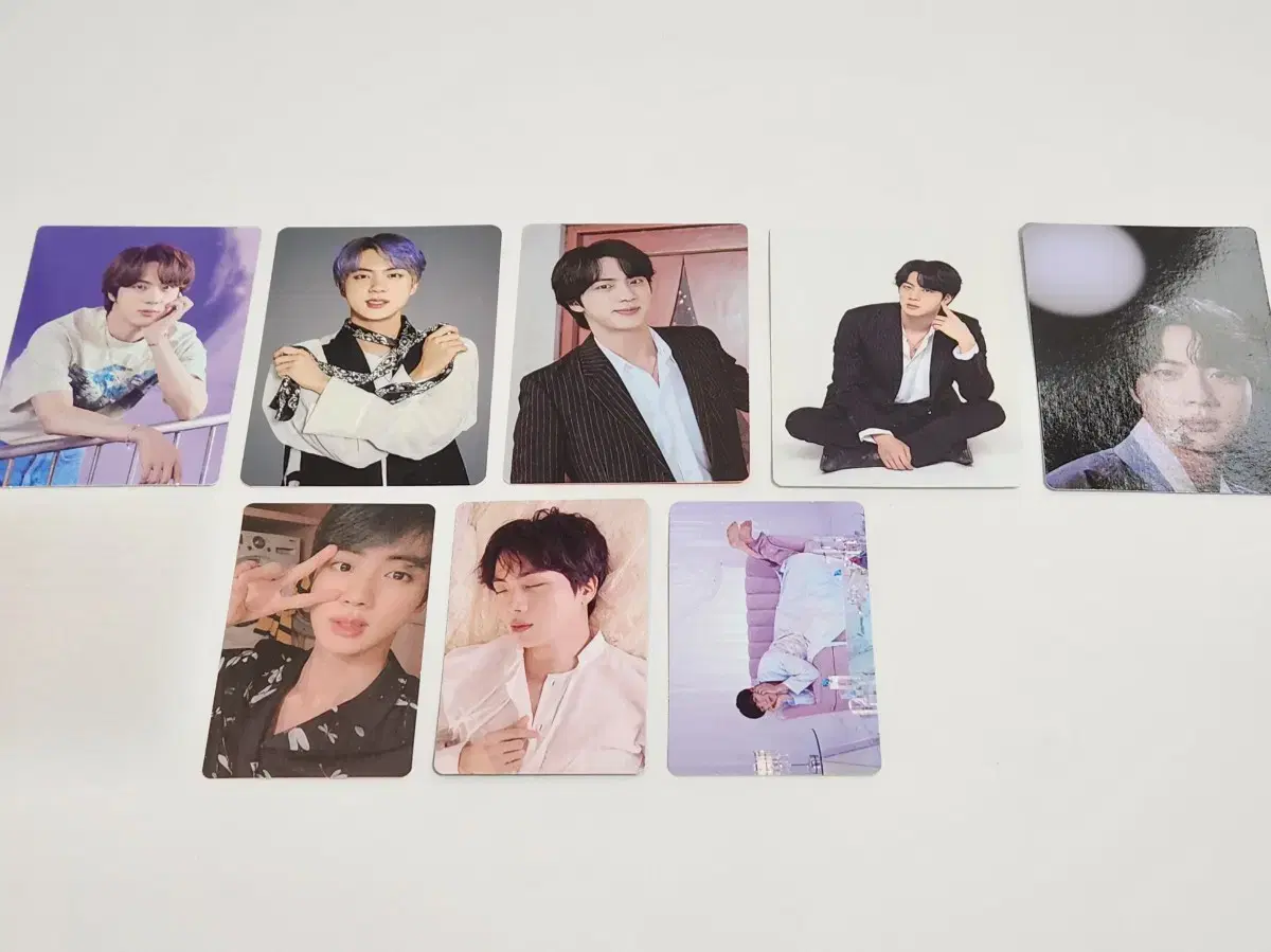 8장 방탄 석진 공식 포카 bts jin photocards