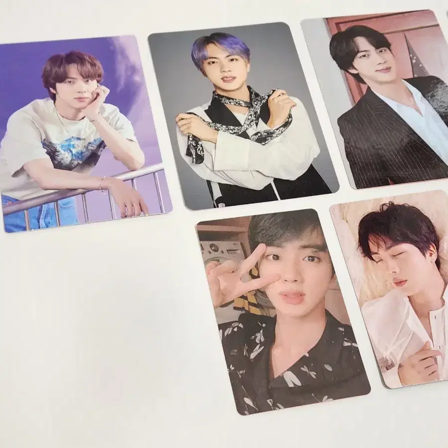 8장 방탄 석진 공식 포카 bts jin photocards