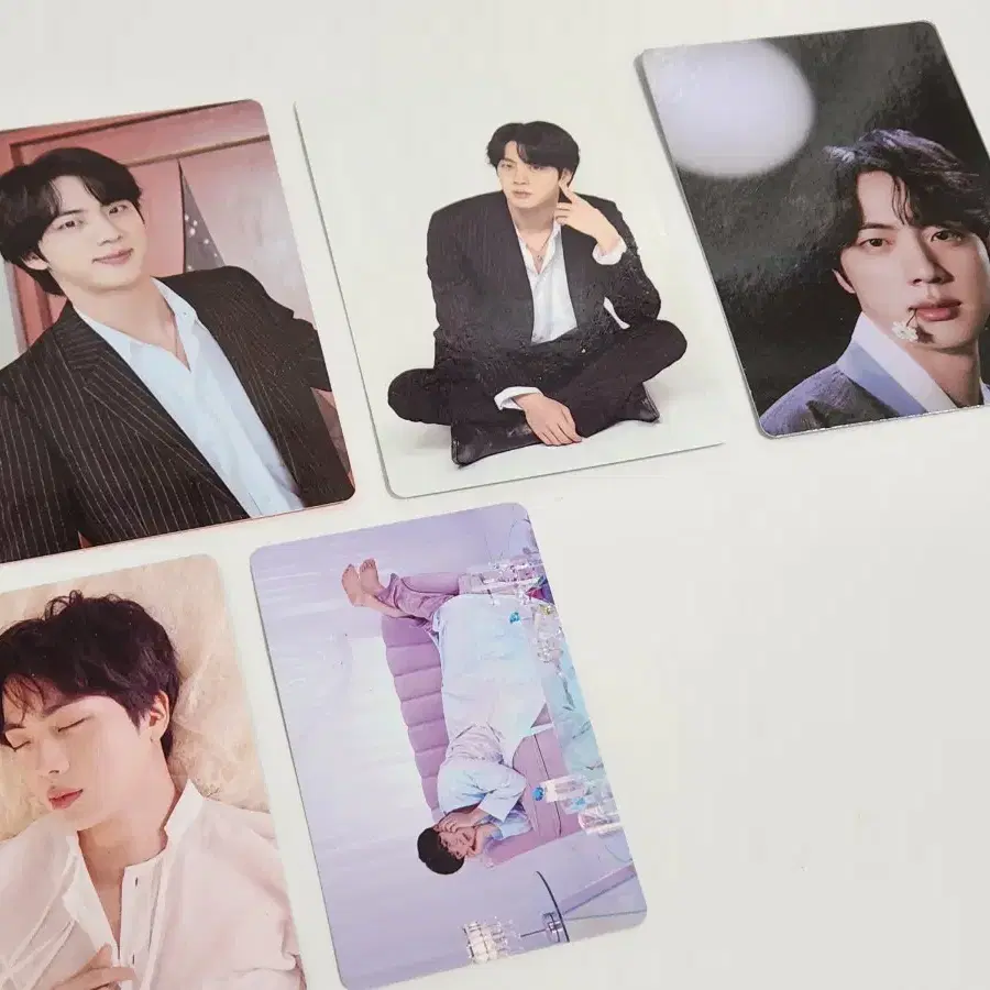 9장 방탄 석진 공식 포카 bts jin photocards