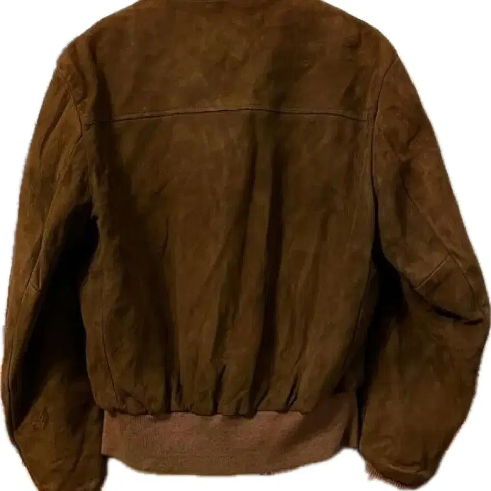 Brown Suede Leather Jacket